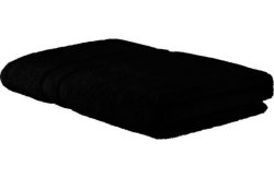 Heart of House Egyptian Cotton Bath Sheet - Black